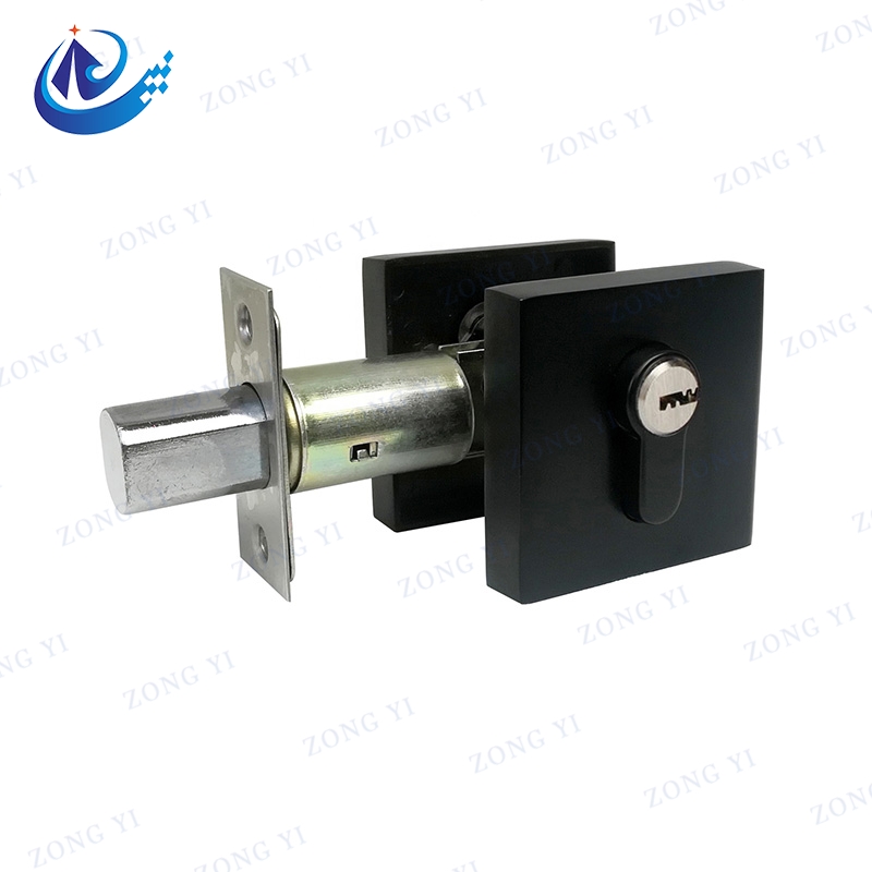 বর্গক্ষেত্র দস্তা খাদ Deadbolt দরজা লক